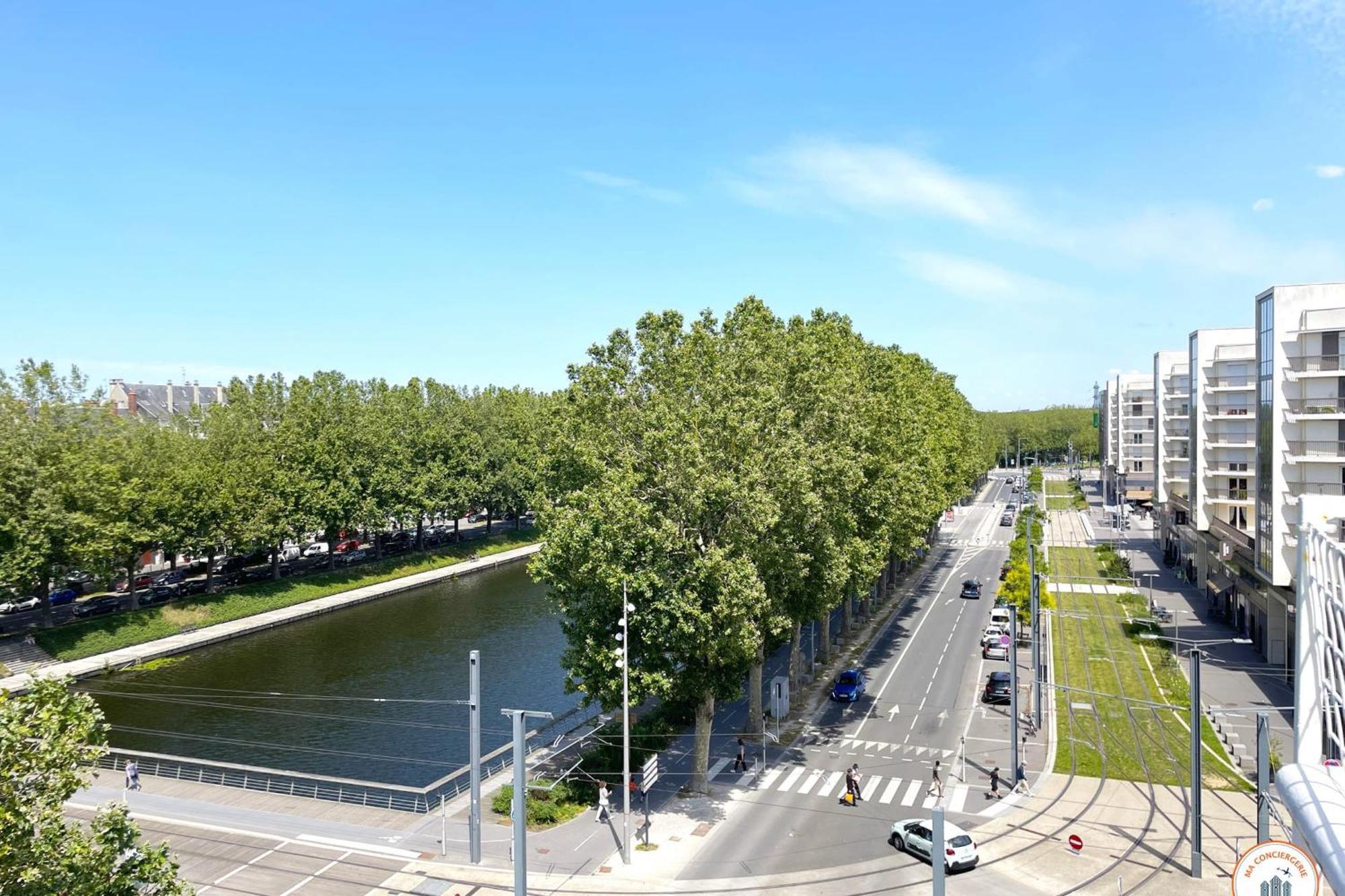 Le Penthouse - Vue Centre Ville, Proche Gare Sncf Caen Ngoại thất bức ảnh